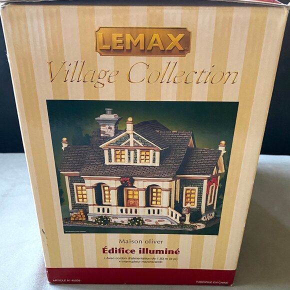 Lemax 2004 Oliver House Caddington Village Collection #45039 NEW in Open Box - Picture 3 of 4